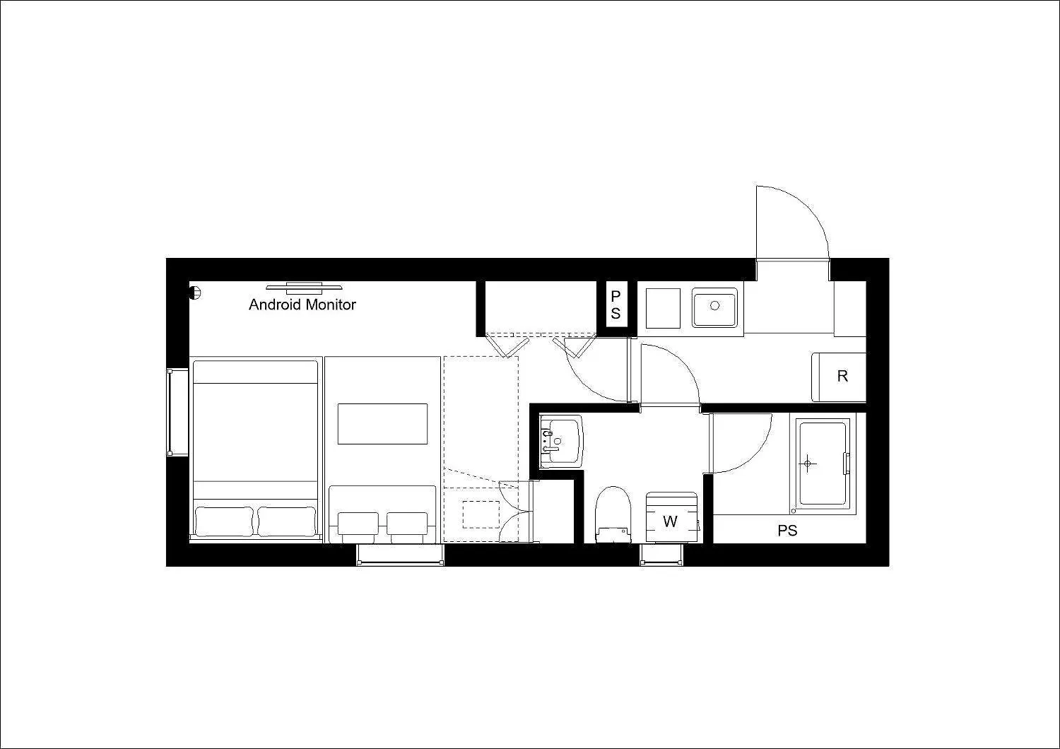 Alato Omorimachi Apartment Tokyo 0*,